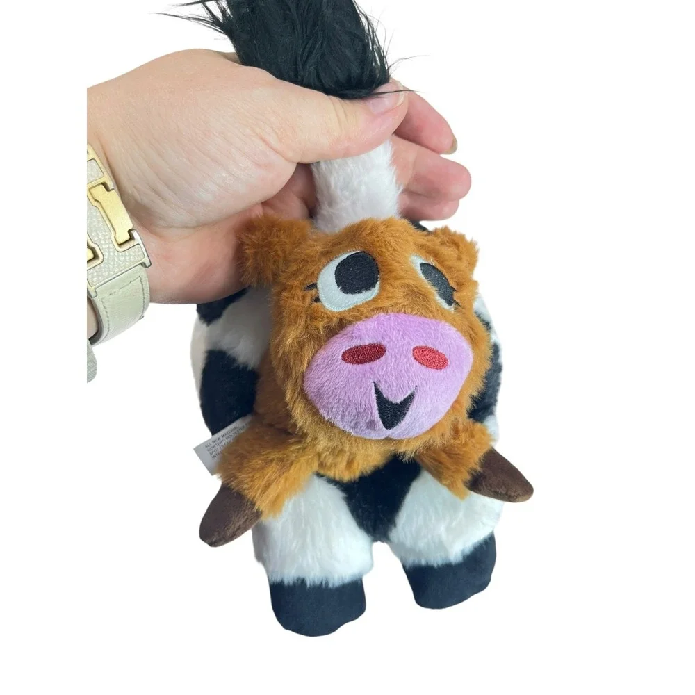 Bark Box Bertha the Cow Dog Toy Cow Giving Birth to Calf Extra Large NEW w/tags
